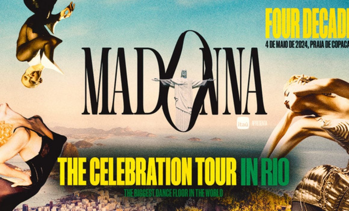Madonna anuncia un show gratuito en la playa de Copacabana, Brasil para cerrar su gira ‘Celebration Tour’